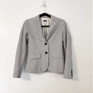 J. Crew seersucker blazer